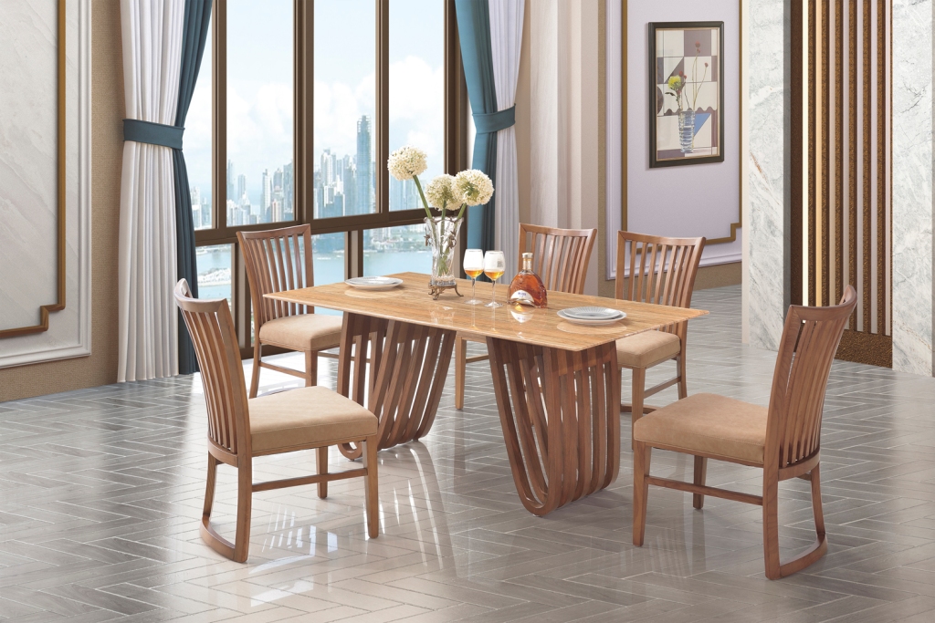 Dining table with chairs perfect for your dining room.